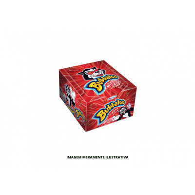 CHICLETE - ADAMS - 5g BUBBALOO MORANGO - DP60